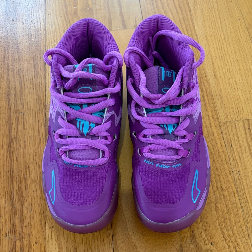 Puma Kids Purple & Teal Sneakers